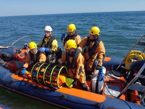 Offshore Rescue Training with Tees Barrage